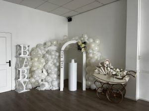 Cloudy babyshower volledig decoratiepakket